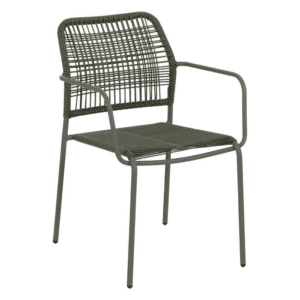 Optimiza tu espacio con nuestro pack de 2 sillas de comedor apilables en color verde, diseño moderno y funcionalidad para cualquier hogar.