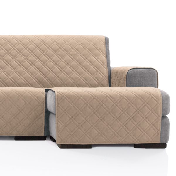 Cubre sofá chaiselongue acolchado reversible extra suave especial mascotas