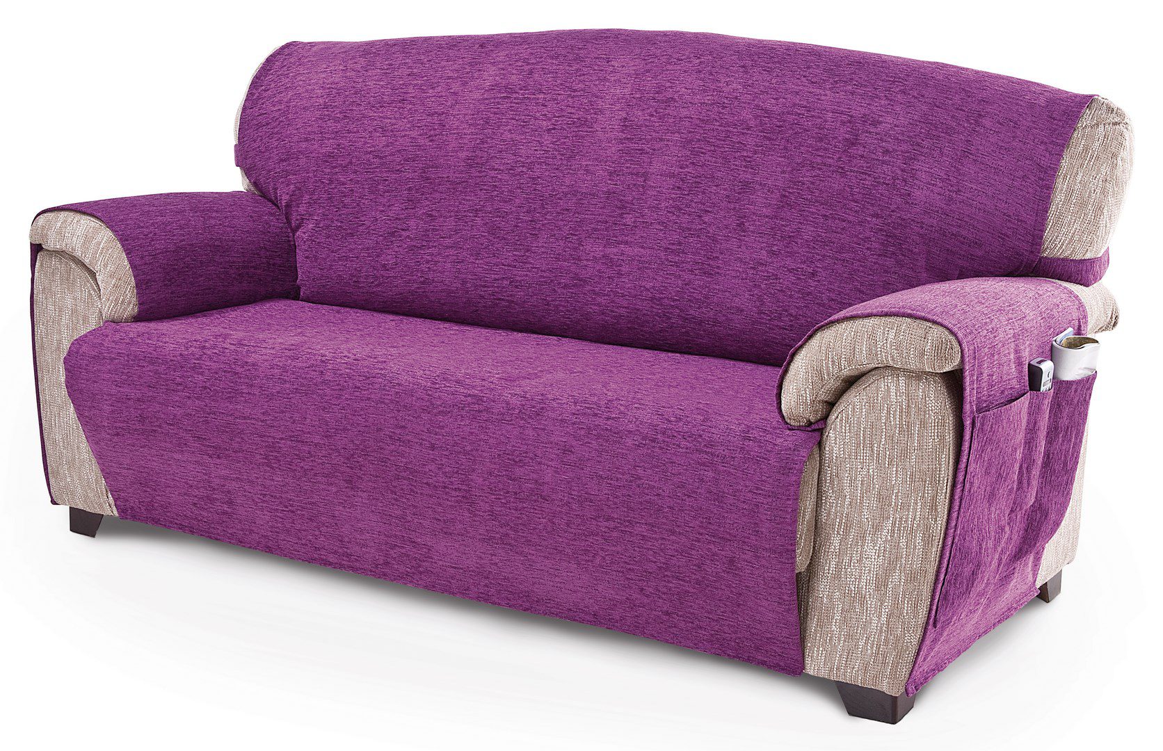 Cubre Sofa Acolchado 2 Plazas Reversible Gris/ Gris Oscuro con Ofertas en  Carrefour