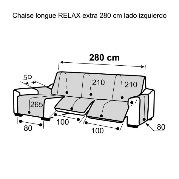 Cubre sofá acolchado reversible extra suave especial mascotas