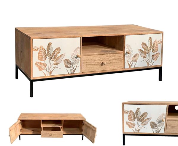 mueble auxiliar moderno madera mango