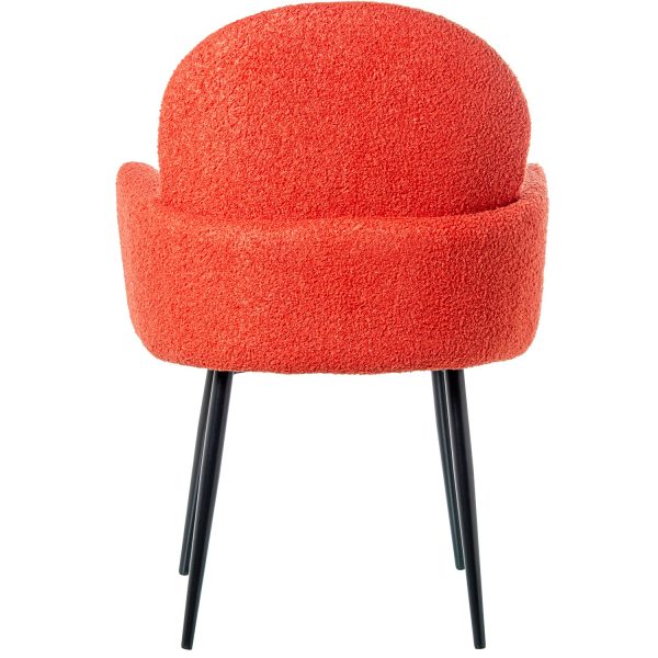 Añade exclusividad a tu comedor con nuestra silla única: lujoso textil y estructura sofisticada en metal