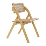 Haz tu espacio más acogedor con nuestra silla plegable en ratán. Encuentra la combinación perfecta entre estilo y comodidad en 3 colores.