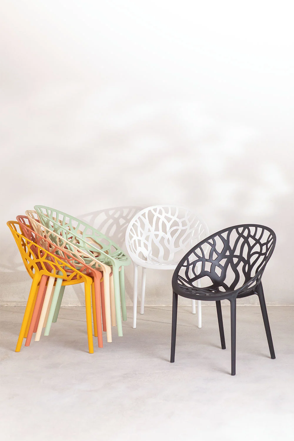 Silla Inspirada en la Naturaleza: Elegancia y Colores Vibrantes para tu Espacio