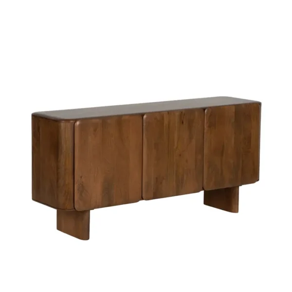 Mueble de la colección NOSY BE en madera natural con almacenamiento, disponible en Artisa